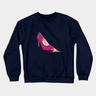 Kicks & Cans: Graffiti-Inspired Fashion Design Crewneck Sweatshirt